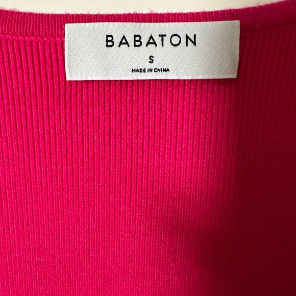 Babaton Size S fushia pink knit - Picture 2 of 5